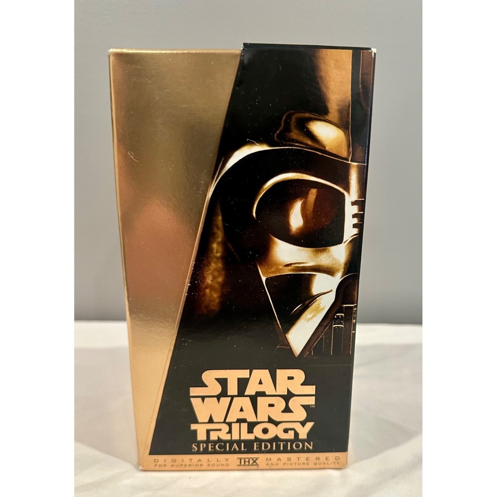 Star Wars 1997 Special Edition Golden Trilogy VHS